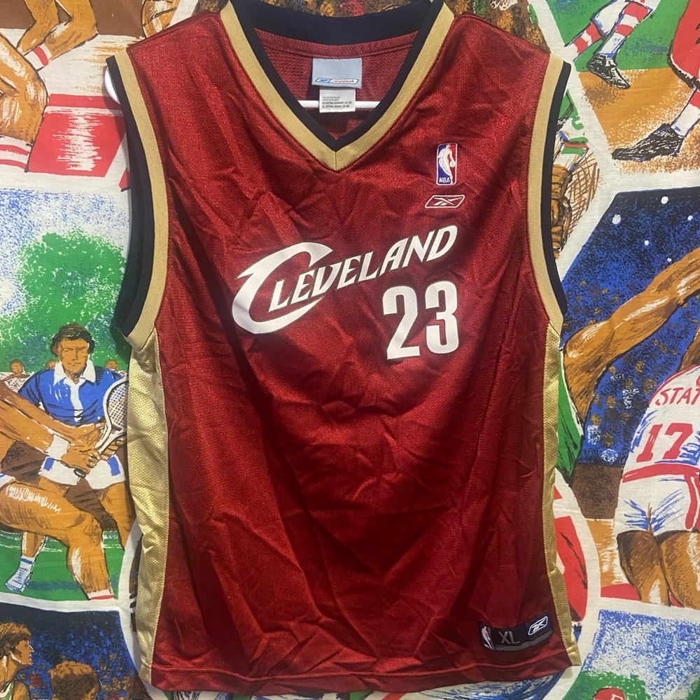 Lebron James Cleveland Cavaliers Youth XL Basketball Jersey